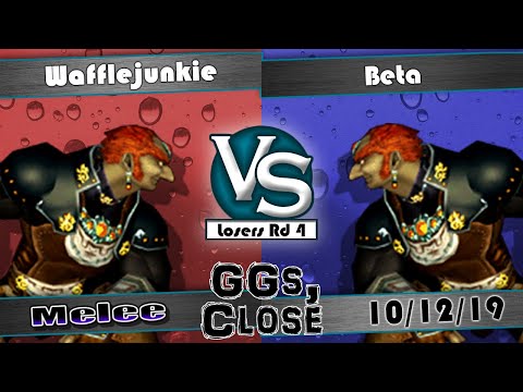 Wafflejunkie (Ganon) vs. Beta (Ganon) - Losers Rd 4 - 3-0 Close Tho