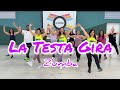 La testa gira Zumba, Fred de Palma, Anitta, Emis Coreografia por María Carvajal #zumba #latestagira 