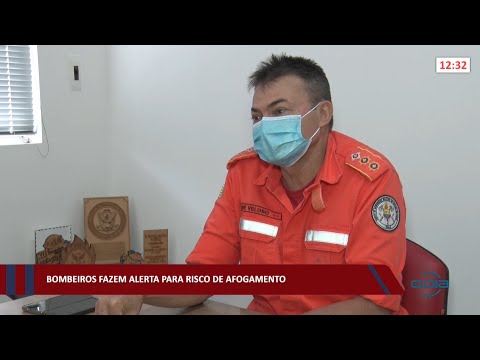 Bombeiros fazem alerta para risco de afogamento 16 03 2022