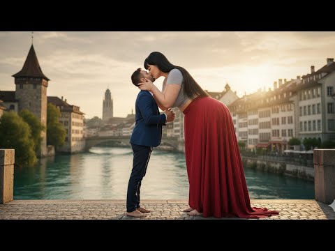 Tall Girlfriend & Short Boyfriend in Switzerland 🇨🇭 | Funny Romantic Travel Story