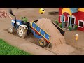 Diy Mini Tractor Trolley Soil Unload In Mud Road Science Projects Weldux