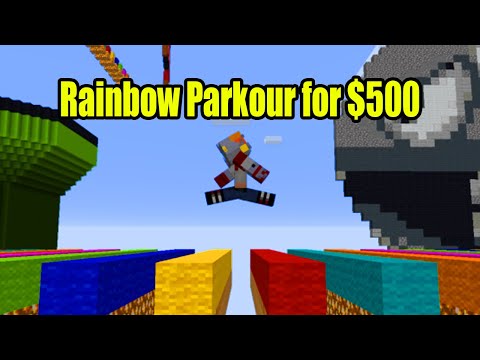 RAINBOW PARKOUR FOR YOUR WALLET! 500$ WINNER CHALLENGE
