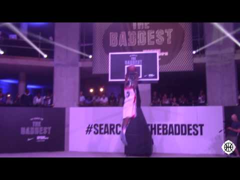 Joel Henry Battles Benji Lawmann in the Nike #SearchfortheBaddest Dunk Contest! Shuts it Down!