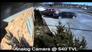 Commercial CCTV Video Security Systems   See the Quality  IP HD Vs  Analog