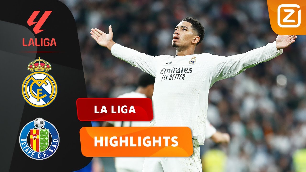 BELLINGHAM STAAT OP BIJ DE KONINKLIJKE!! 😍🌟 | Real Madrid vs Getafe | La Liga 2024/25 | Samenvatting