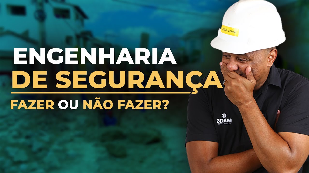 ENGENHARIA DE SEGURANÇA DO TRABALHO - VALE A PENA FAZER?