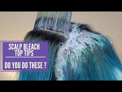 APPLYING SCALP BLEACH / TIPS AND TRICKS FOR BETTER RESULTS AND HOW TO PRICE
