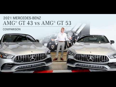 The Difference - 2021 AMG® GT 53 - AMG GT 43 from Mercedes-Benz of Scottsdale