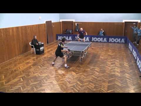 Dobrić Raymond - Capan Franjo 1 : 3 (11, -6, -6, -10), 1. set