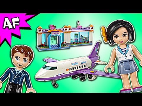 Vidéo LEGO Friends 41109 : L'aéroport de Heartlake City