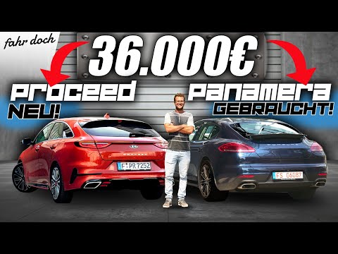 NEW or USED? Kia ProCeed GT vs. Porsche Panamera 4 2013 | REVIEW | Drive it