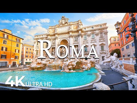 Roma 4K UHD - Scenic Relaxation Film With Calming Music - 4K Video Ultra HD
