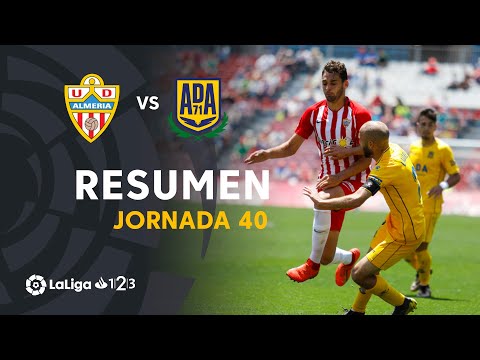 Resumen de UD Almería vs AD Alcorcón (0-0)