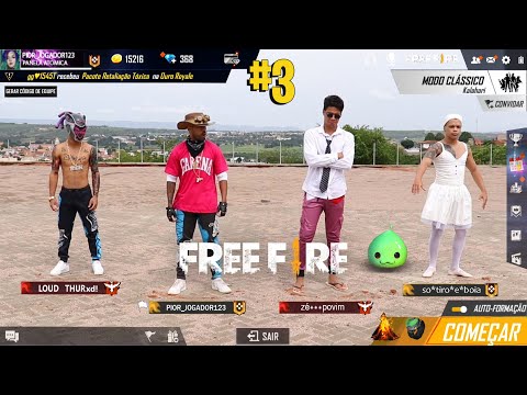 FREE FIRE NA VIDA REAL O FILME #3 - SUPER COMPILADO