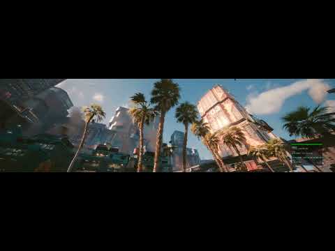 DLSS 3.1.1 forced with DLAA on Cyber Punk | 32:9 | HDR | GeForce RTX 4090