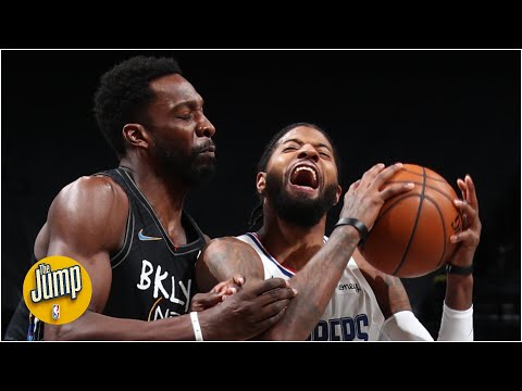 P.J. (Paul George) 真的跟裁判有仇嗎？對戰籃網隊的判決爭議！🏀🏀🏀 (Does Paul George have legit beef with officials vs. Nets? | The Jump)