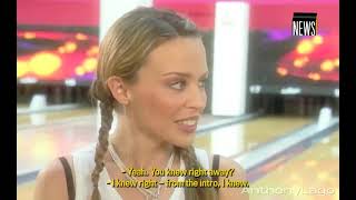 Kylie Minogue MTV News New York City - Bowling (2002)