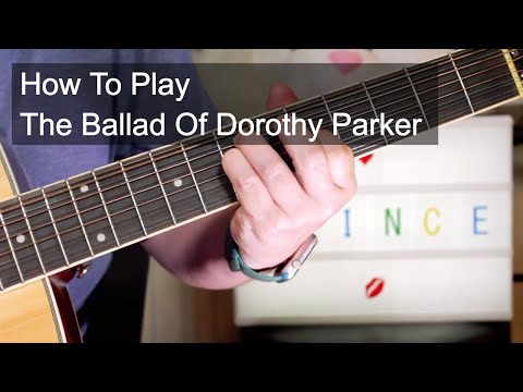 'The Ballad Of Dorothy Parker' Prince Guitar Lesson