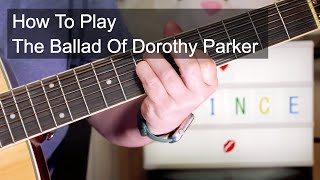 'The Ballad Of Dorothy Parker' Prince Guitar Lesson