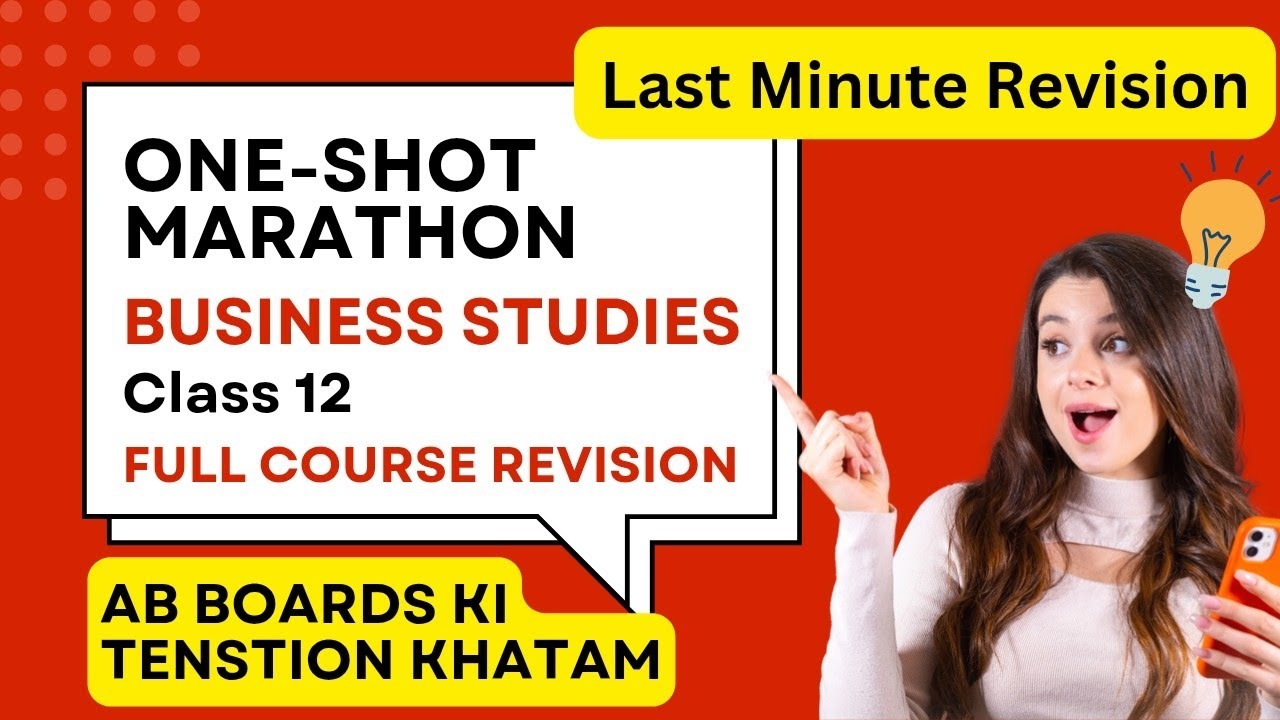 Business Studies | Full course Marathon | last minute revision | one shot | #business_studies