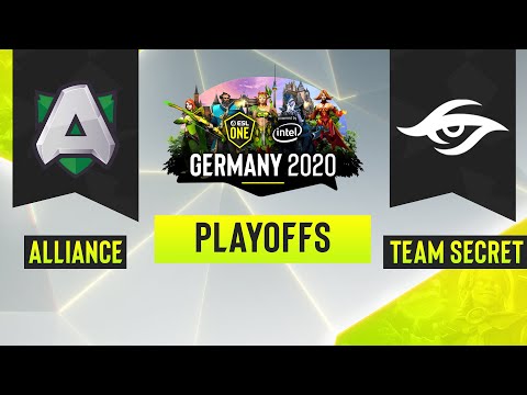 Dota2 - Team Secret vs Alliance - Game 1 - ESL One Germany 2020 - Playoffs