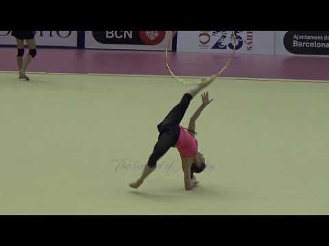 Victoria VEINBERG FILANOVSKY (ISR) hoop - 2017 Trofeu de Barcelona trainings