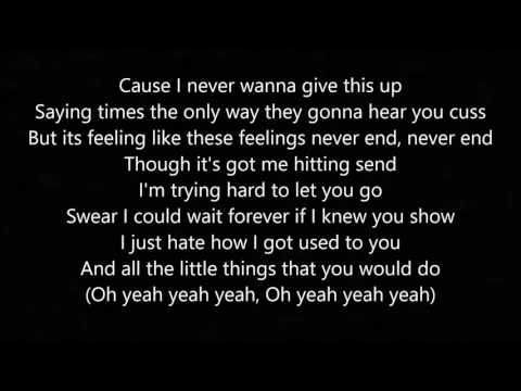 Used To You - By: J-Wright (Lyrics)
