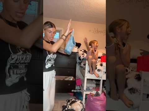 An all time FAVE 🤣 Myla is the best decluttering buddy 🫶🏽 #Declutter | Mom Life