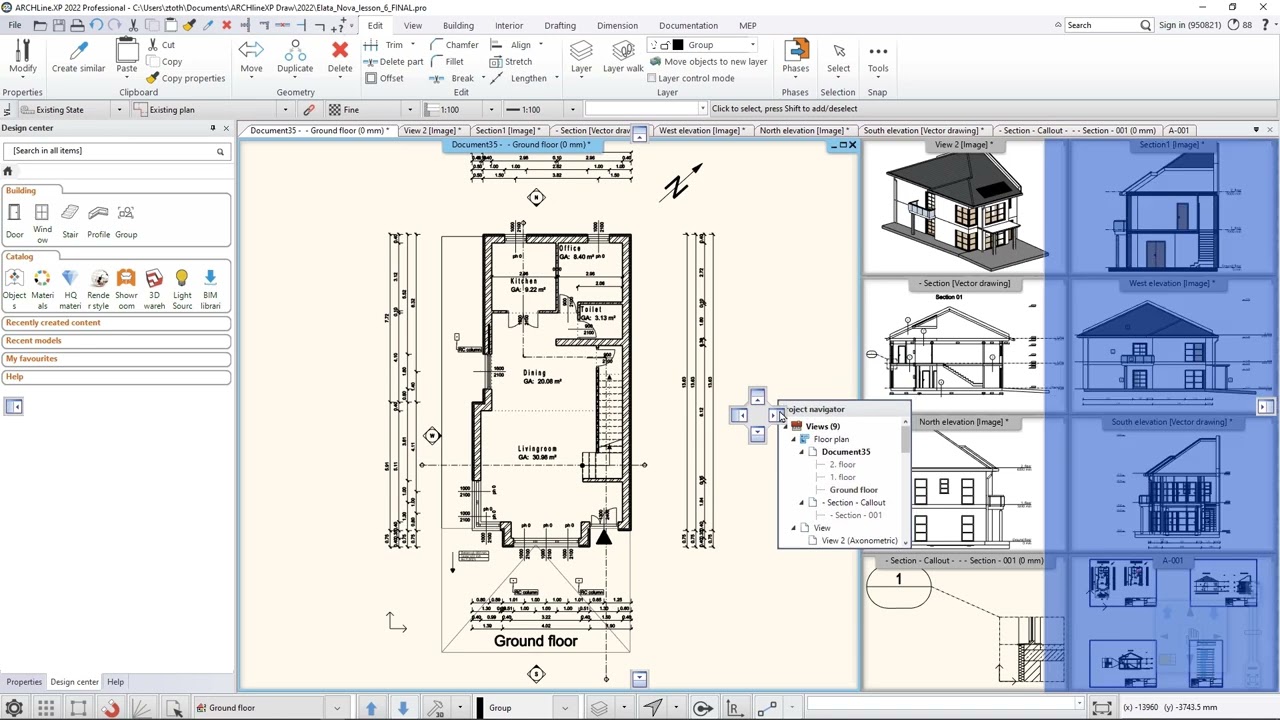 Quick start tutorial - Customizing the interface