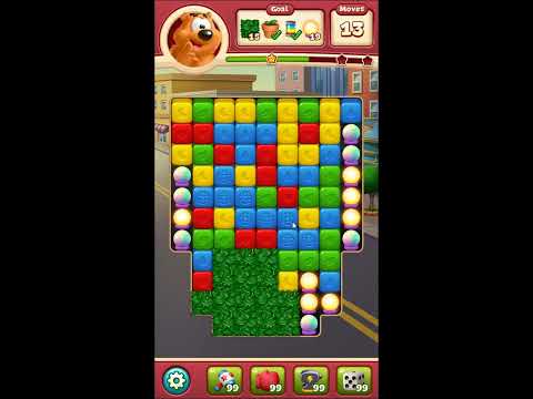 Toon Blast Level 6366 - NO BOOSTERS 🐻🐺🐱 | SKILLGAMING ✔️