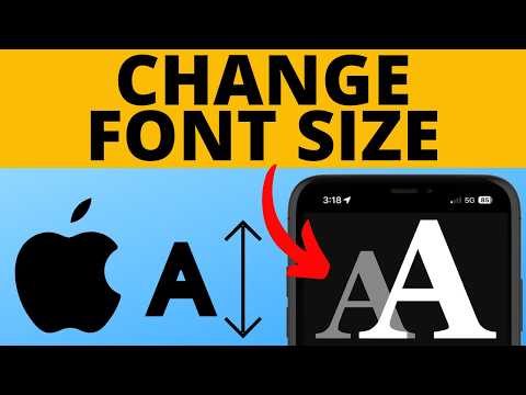 How to Change Font Size on Any iPhone - 2025