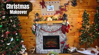 Before & After: Cozy Dining Room Christmas Transformation