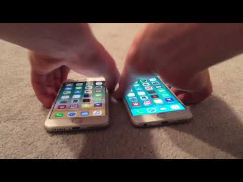 iPhone 8 Vs iPhone 6s - Touch ID Speed Test