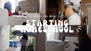 Starting Homeschool with my Toddler! | Bumpdate | Our Morning | Spend the Day with Us!