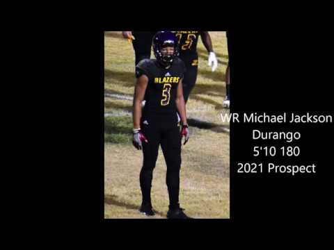 WR Michael Jackson Durango (vs Gorman)