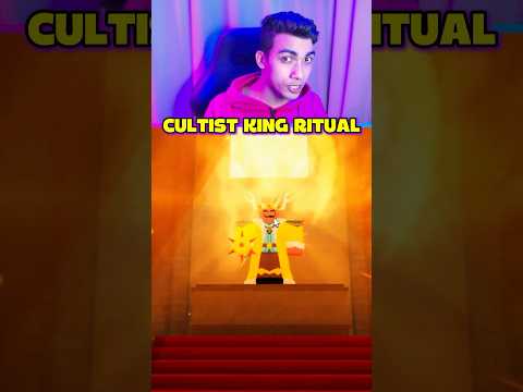 CULTIST KING RITUAL IN 99 NIGHTS IN THE FOREST 😱