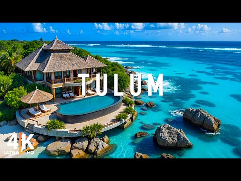 Tulum, Mexico 4K - Ancient Ruins, White Sand Beaches & Crystal-Clear Cenotes