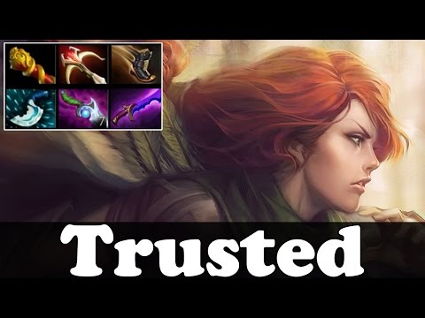 Dota 2 - Trusted Plays Windranger - Ranked Match Gameplay