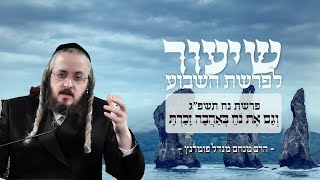הרב מנחם מנדל פומרנץ | פרשת נח תשפ"ג • וגם את נח באהבה זכרת •