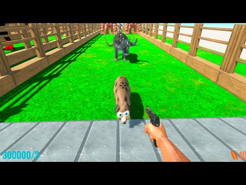 FPS AVATAR WITH ALL WEAPONS - Animal Revolt Battle Simulator