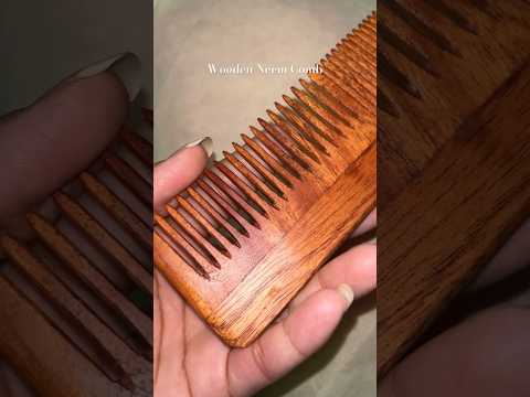 KALPAVRIKSHA'S Pure Neem Wood Comb HOTEL WOOD COMB, 8 inch