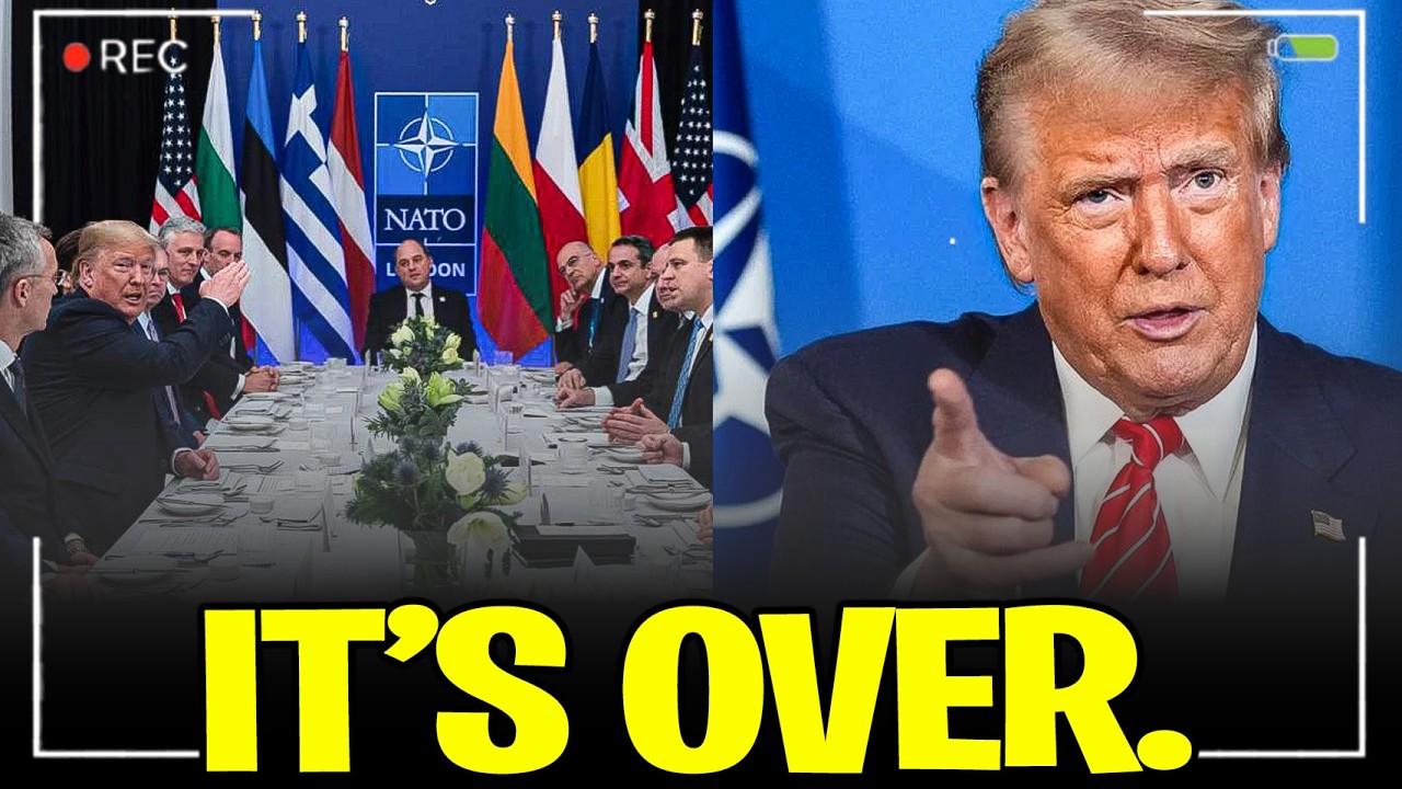 Trump Leaves NATO.