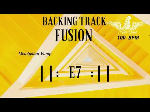 Backing Track Fusion in E7 Mixolydian Vamp