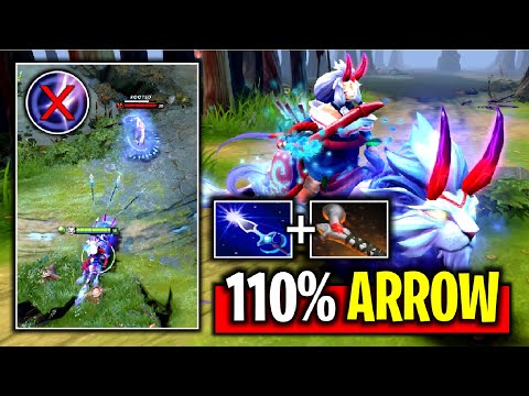 110% ARROW..!! Ultra Rare Set Mirana Rod of Atos Delete Anti Mage 7.27 | Dota 2
