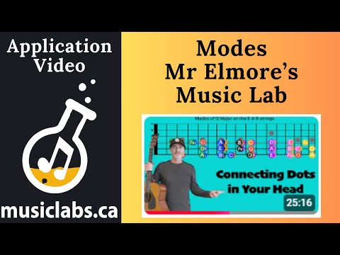 Exploring Musical Modes with Mr. Elmore and the Fretboard Escalator @mrelmoresmusiclab #guitarsolo