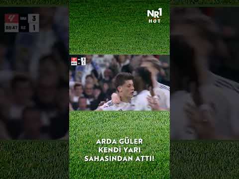 Real Madrid - Elche | Arda Güler yaklaşık 70 metreden inanılmaz bir gol attı! Bernabeu ayağa kalktı!