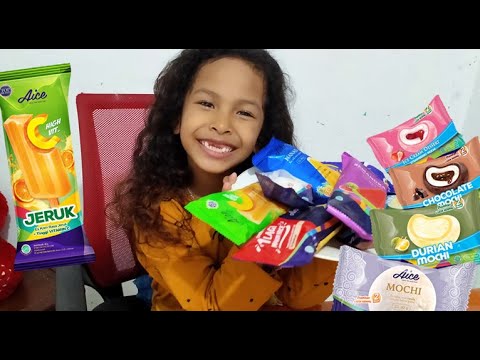 RAYSHA MUKBANG ES KRIM AICE