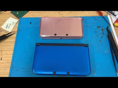 3DS XL Repair   Turns out it's an LL : Japanese version , and it needs WORK !!