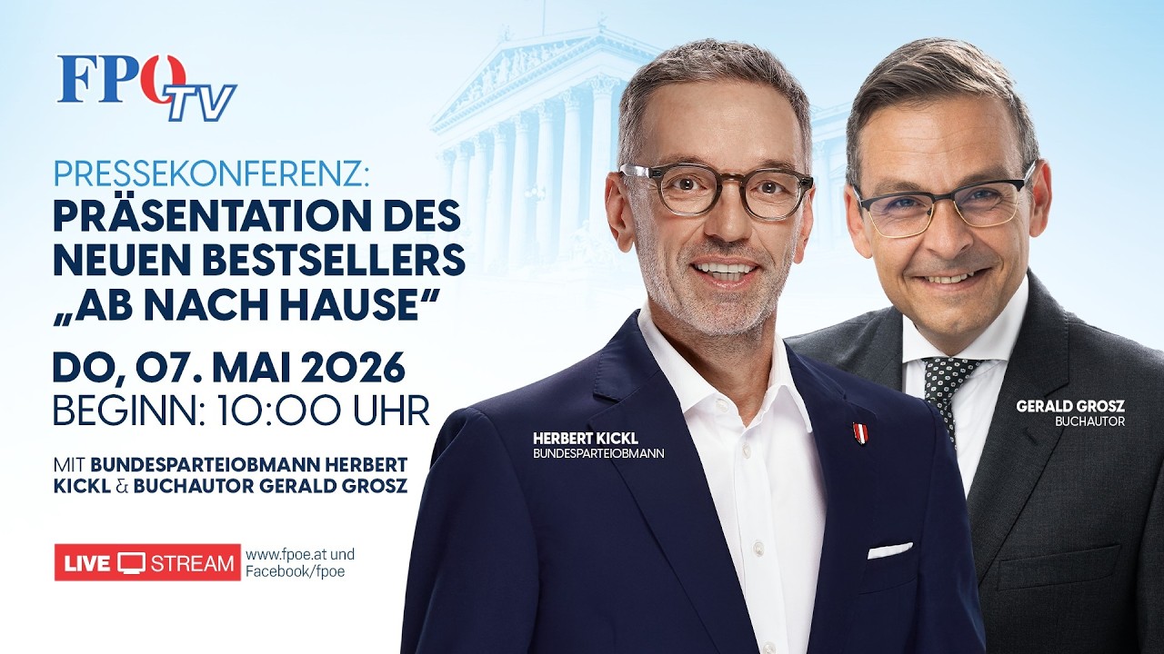 Präsentation des neuen Bestsellers „Ab nach Hause“