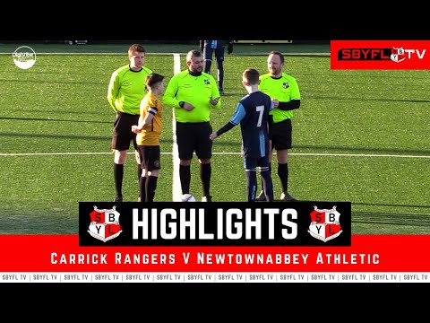 Carrick Rangers v Newtownabbey Athletic - Under 13 Sixth Divisional Cup Final - January 2024